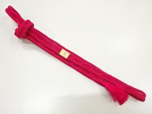 未使用品　正絹　夏手組帯締め